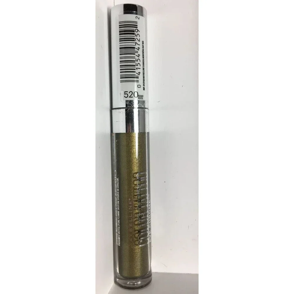 Maybelline Color Tattoo Eye Chrome Eyeshadow 520 Khaki Kool .11 fl oz New